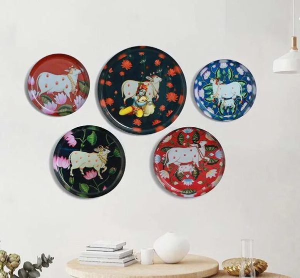 Pichwai Wall Art | Set of 5 Fashion