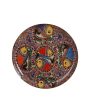 Madhubani Fish Wall Art Metal Plate| Diya 10 Inches Discount