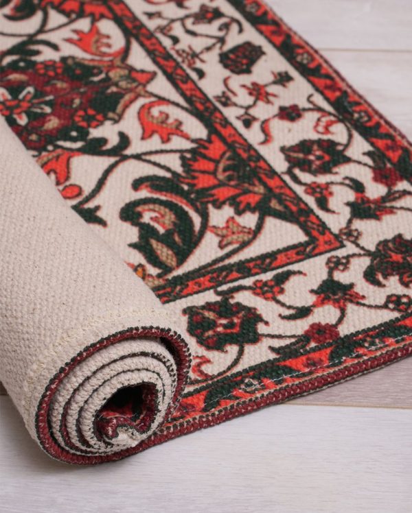 Cotton Jaisalmer Printed Rug | 35 x 23 inches For Discount