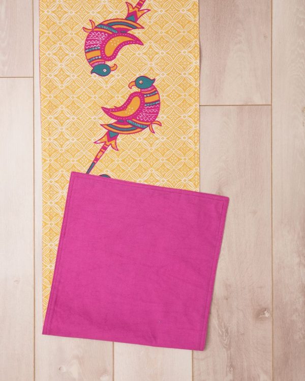 Tota Pari Cotton Printed Table Runner | 72 x 13 inches on Sale