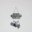 Lazy Panda Wooden Wall Hanging For Discount