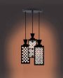 Einzigartig 3 Lights Foyer Wooden Pendant Ceiling Lamp | 8 x 4 x 35 inches Supply