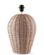 Artisan Rattan Wicker Table Lamp | 12 x 20 inches Online Sale