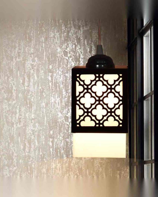 Detallado 3 Lights Wooden Premium Hallway Ceiling Lamp | 5 x 6 x 32 inches Cheap