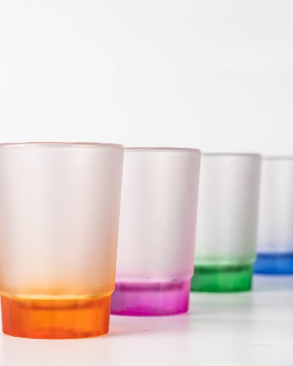 Stylish Unbreakable Shot Glasses | Set of 4| 5 x 5 x 7 cm  2 x 2 x 3 inches Supply