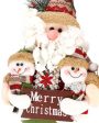 Playful Big Belly Santa Trio Table Decorative | 6 x 13 inches Online Sale