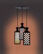 Estilo 3 Lights Wooden Premium Foyer Ceiling Lamp | 8 x 4 x 35 inches Sale