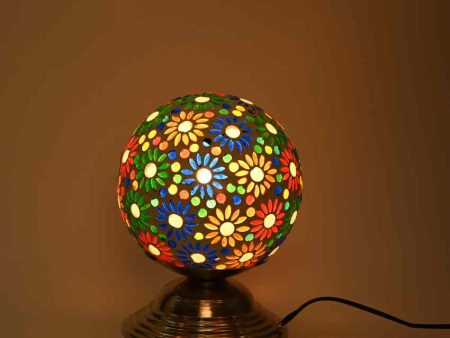 Zinnia Decorative Home LED Compatible Stylish Night Table Lamp | 6 x 8 inches Supply