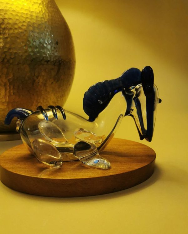 Exquisite Handblown Glass Horse Sculpture Fashion