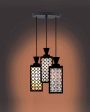 Dynamic Wooden 3 Lights Pendant Foyer Ceiling Lamp | 8 x 4 x 35 inches Supply