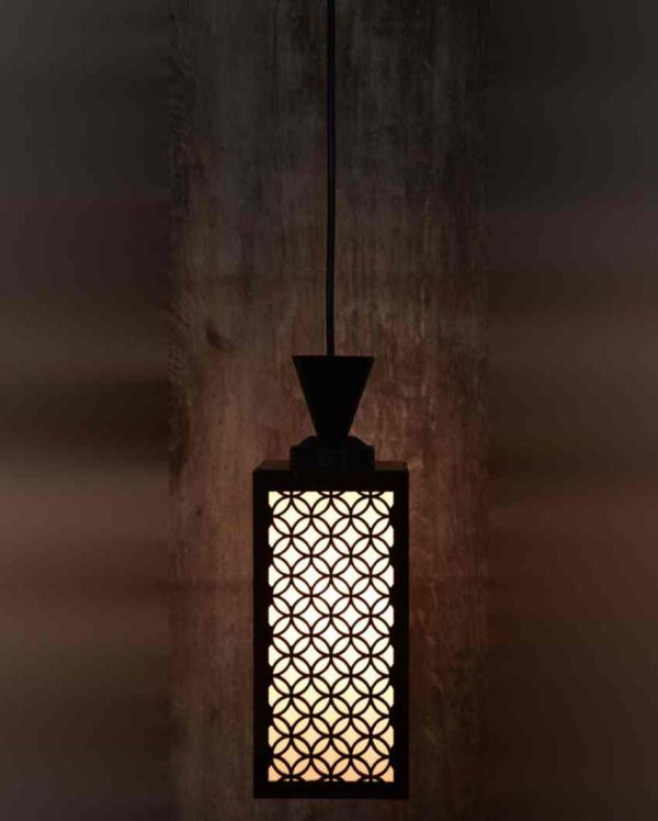 Eleganz 3 Lights Wooden Pendant Foyer Ceiling Lamp | 8 x 4 x 35 inches Supply