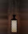 Eleganz 3 Lights Wooden Pendant Foyer Ceiling Lamp | 8 x 4 x 35 inches Supply