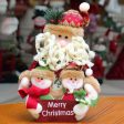 Playful Big Belly Santa Trio Table Decorative | 6 x 13 inches Online Sale