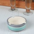 Green Grey Coloured Ceramic Ash Tray Hot on Sale