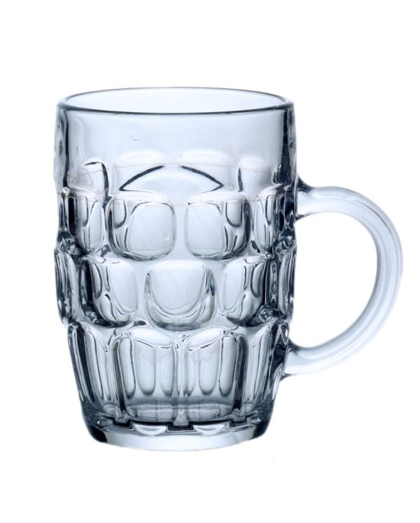 Transparent Beer Mugs | Set of 2 | 600ml Online now