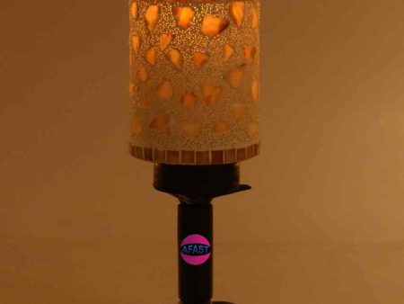 Alhelí Decorative Wooden Table Lamp with Glass Shade | 5 x 10 inches Online