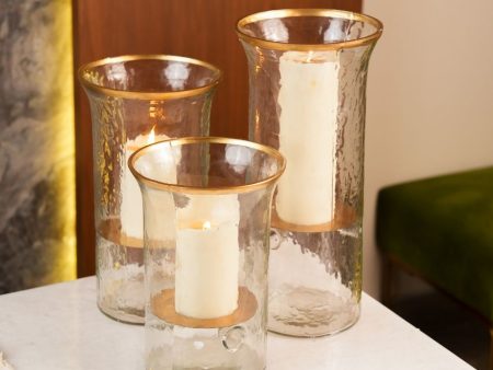 Magnifique Eye-Catchy Glass Candle Holder Sale