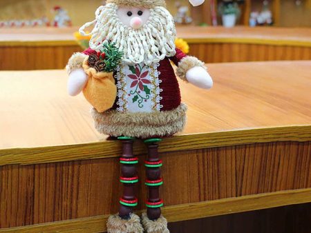 Whimsical Santa Hanging Legs Table Decorative | 6 x 13 inches Sale