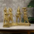 Exquisite Brass Dhokra Art Farmers Set | 9 Inches Online