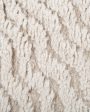 Neutral Solid Beige Polyester Siena Area Carpet For Cheap