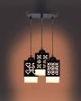 Einzigartig 3 Lights Wooden Premium Hallway Ceiling Lamp | 5 x 6 x 32 inches Online now