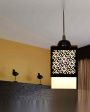 Colores 3 Lights Wooden Premium Hallway Ceiling Lamp | 5 x 6 x 32 inches Discount