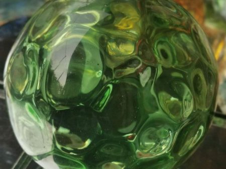 Meteor Art Glass Hand Blown Sphere Supply