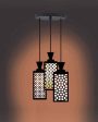 Ambiental 3 Lights Wooden Premium Foyer Ceiling Lamp | 8 x 4 x 35 inches on Sale