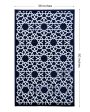 Beautiful Living Blue Polypropylene Woven Carpet For Discount