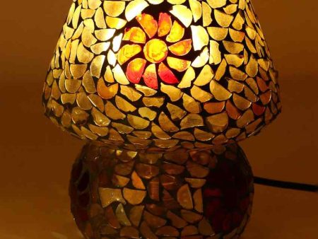 Buganvilla Glass Mosaic LED Compatible Table Lamp | 5 x 6 inches Discount