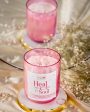 Heal Your Soul Crystal Candle Spiritual Healing with Crystals | 22.86 x 20.32 cm   9 x 8 inches Cheap