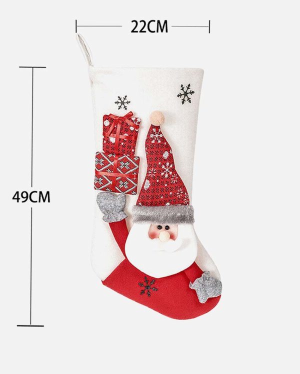 Classic Santa Christmas Stocking | 22 x 10 x 5 inches Online