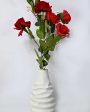 Classic Artificial Rose Flower Stick Plant Without Vase | 3 Feet Online now