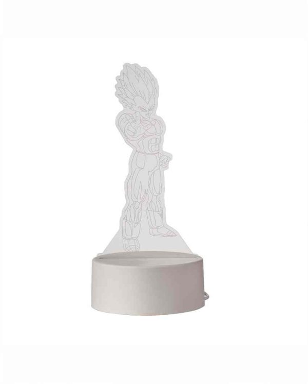 Vegeta Super Saiyan Acrylic LED Lights Table Lamp | 5 x 8 inches Online now