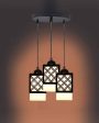 Detallado 3 Lights Wooden Premium Hallway Ceiling Lamp | 5 x 6 x 32 inches Cheap