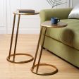 Slanted Nesting Tables | Set of 2 Online