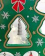 Green Diy Wooden Christmas Tree With Led Light Christmas Table Décor | 12 x 9 inches Cheap