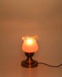 Zinniya Decorative Home LED Compatible Stylish Night Table Lamp | 4 x 9 inches Supply