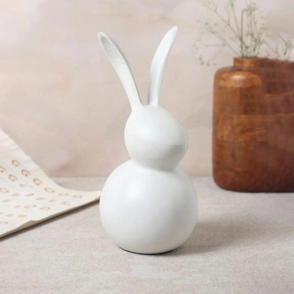 Whimsical Elegance Abstract Hare Sculpture | 5 x 4 x 9 inches Sale