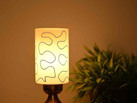 Caléndula Decorative Home LED Compatible Stylish Night Table Lamp | 4 x 10 inches For Cheap