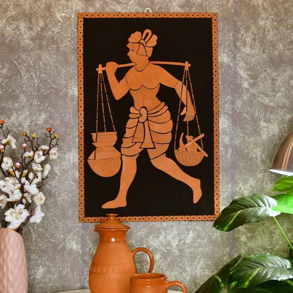 The Graced Work Terracotta Wall Hanging Online