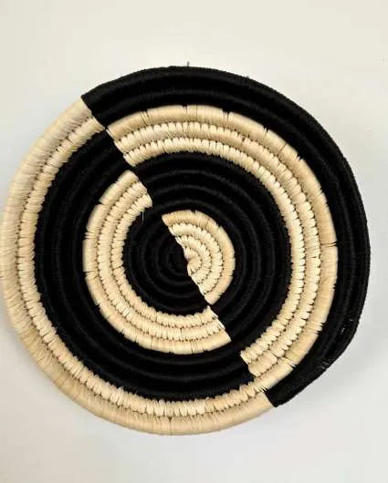 Midnight Sabai Grass Wall Decor Baskets | Set of 4 | 8,10,12 inches Discount