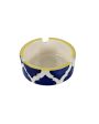 Blue & Yellow Coloured Ceramic Ash Tray Discount