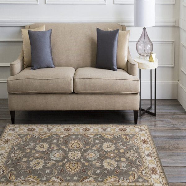 Caesar Handtufted Premium Woolen Carpet with Canvas Online now