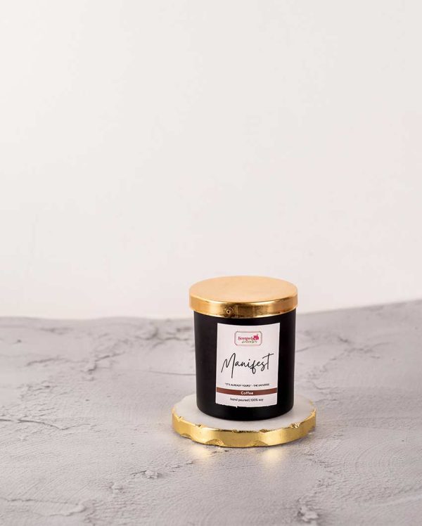 Manifest Positivity Candle Empowering Scent for Goals | 22.9 x 20.3 cm   9 x 8 inches Cheap