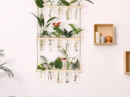 3 Tier Wall Hanging With 15 Test Tube Planters Cheap