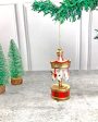 Wooden Carousel Christmas Tree Ornaments | Pack of 6 Hot on Sale