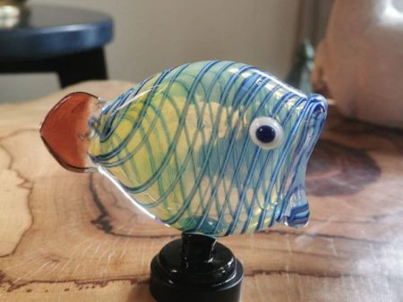 Decorative Hungry Fish Table Decor Glass Discount