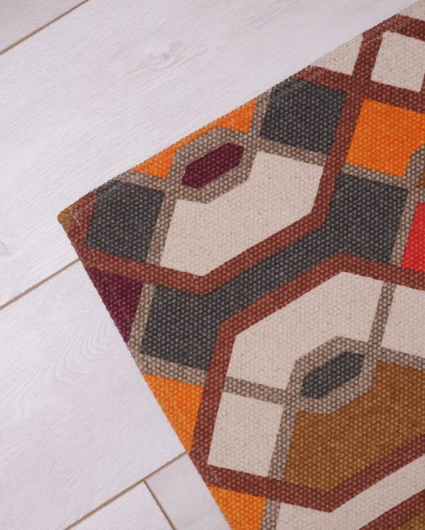 Cotton Jharokha Printed Rug | 35 x 23 inches Online now