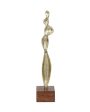 Ethereal Elan Décor Aluminium Sculpture | 4 x 4 x 17 inches For Cheap